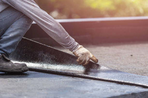 Professional Waterproofing technician working in Warren, IL